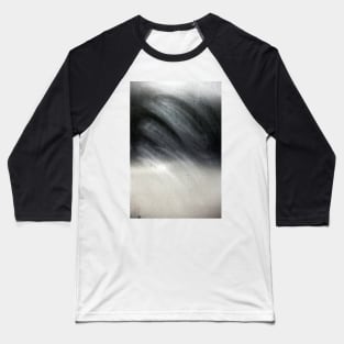 Grey Abstract Painting Art Creative Baseball T-Shirt